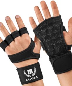 Mava Gewichtheber-Handschuhe mit Handgelenkstütze – Trainingshandschuhe für Männer & Frauen – Schutz Against Schmerzen,
