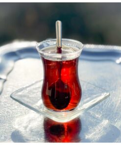 Topkapi 18-tlg Türkisches Jasmin-Sultan Tee-Set mit Optik Effekt für 6 Personen