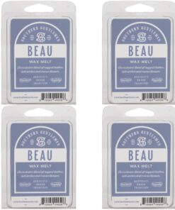 Bourbon Royalty Luxuriös duftende Wachsmixer-Wachswürfel für Tortenbrenner, 57 ml, 4 Stück Beau