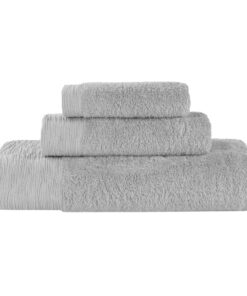 Superior Rayon aus Bambus-Mischgewebe, 3-teiliges Handtuch-Set, schnell trocknend und weich saugfähig für Badezimmer-Ess