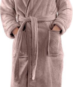 NY Threads Weich Morgenmantel Damen mit Kapuze OEKO-TEX STANDARD 100