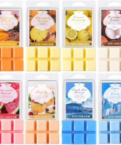 Duftwachs Wax Melts Natürliche Lang Anhaltend Soja Kerze vegan Geschenk Set Lufterfrischerkokosnuss Zitrone Lavendel Zim