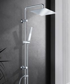 Görbach Regendusche Duschset Chrom für-sizingfamily Badeprozesse | Görbach Regendusche YT-E2525CP Chrom Duschen mit Übe