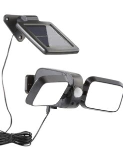 Northpoint LED Strahler Bewegungsmelder mit Solarbetrieb und integrierter Timer | Northpoint 4000K Farbtemperatur LED S