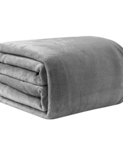 Good Nite Flauschig Kuscheldecke, Soft Warm Grau, XXL 200x230cm, Oeko-Tex Standard 100 Good Nite Fluffy Blanket, Soft Wa