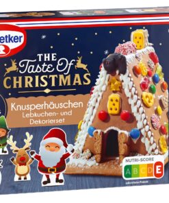 Dr. Oetker Knusper-Häuschen Dekorierset Weihnachten 403g