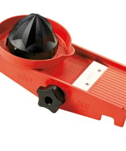 Original TNS 2000 Gemüsehobel für Küche und Kocher mit.Restehalter - Rot/ Schwarz | Original TNS 2000 Gemüsehobel inklu