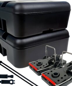 Roshield 2x Schutzbox - giftfreie Garten-Bekämpfungseinrichtung für Nager und Ratten