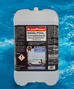 5 Liter Whirlpool Reiniger | Konzentrat - Desinfektions-Systemreiniger für Sprudelbad und Whirlwannen - Hunde und Katzen
