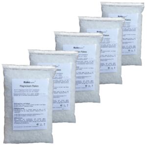 Rekosan ® Magnesiumchlorid 47% MgCl2 Flakes für Industrie Anwendungen - Spezialzuckerbergung, Schäufeleigroßformat 5x 1