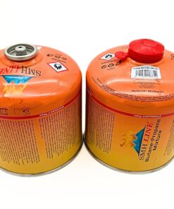 SMH LINE® 2x 500g Butanzentrale für Universalgewinde 7/16 Gasheizung und Lötbrenner