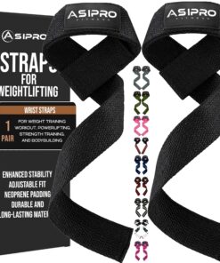 Krafttraining Zughilfen Frauen & Männer 60 CM Gepolsterte Lifting Straps Gym 5MM Fitness Griffhilfen Weightlifting Strap