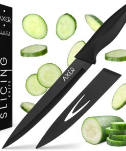 Axer Scharfe Küchenmesser 20 cm - Ideal für Fleisch und Geflügel - Perfekt für den Koch- und Schnittprozess - Allzweckme