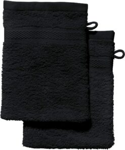 REDBEST Waschhandschuh 2er-Pack 15x21 cm – saugstark & strapazierfähig, ideal für Reisen & Sport