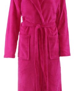 Brandsseller Microfaser Bademantel Unisex Damen Herren