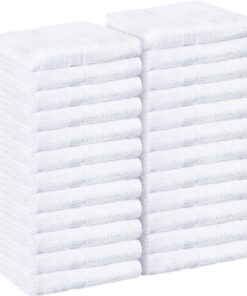 Utopia Towels Salon-Handtücher, sehr saugfähig, für Hand, Fitnessstudio und Spa, weiß - 16 Stück, 40,6 x 68,6 cm