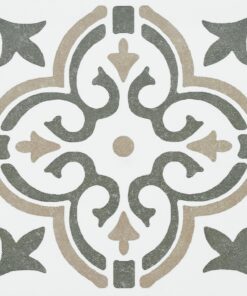 d-c-fix Klebfliesen Wand – Fliesenaufkleber – 6er Set in Jamila olive (15 cm x 15 cm) – für Küche, Bad & Küchenrückwand