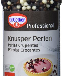 Dr. Oetker Professional Knusper Perlen für Kekse und Cremeschnitte im Hausgebrauch lecker knusprig taste auf 400 g