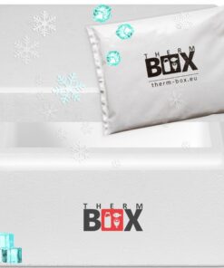 THERM BOX 5W Styroporbox mit Kühlakku für Kühlbox Anpassungspassend 5,9L Innen: 25x19x12cm Wiederverwendbar | THERM BOX