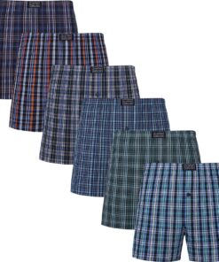 JupiterSecret Baumwollboxershorts Herren Weich Atmungsaktiv 6er Packs Vielen Farben