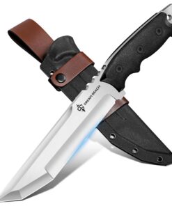 Dream Reach Scharf Echt Outdoor Messer für Männer Camping Geschenke Full Tang G10 Griff Messer mit Scheide