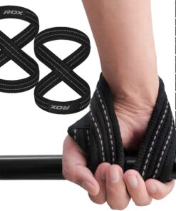RDX Anti-Schlippersche Rammschnur Figure 8,[chuploads-string:Figure 8] für Gymnastik, Trainingsstabilität, Handgreifer f