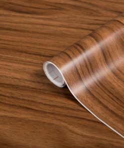 d-c-fix Klebefolie Nussbaum, mittel Holz-Optik selbstklebende Folie wasserdicht realistische Deko für Möbel
