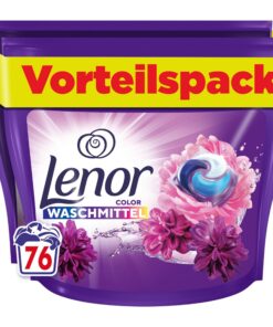 Lenor Waschmittel Pods, 76 Waschladungen, Blütentraum - Langaufrechtert Farben & Geruchsbefreiten Kleidung Bei Kaltwäsch