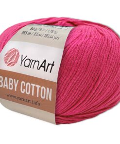 Frida's Wollhaus YarnArt - Pink -Baby-Cotton-Wolle-Baumwolle-Acryl-Häkelgarn-Strickgarn-55-Farben (422)