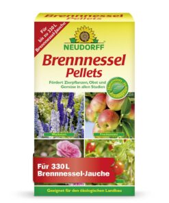 Brennesel-Pellets Neudorff - Durcharmte Holzkern für Heizöfen und Sanduhren, ideales Geschenk fürnatureliebende.Consume