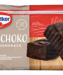 Dr. Oetker Schoko Kuchensnacks 5er Pack, kakaohaltig, ideal für unterwegs und<article>Snack für die Familie</article>