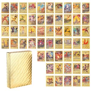 **Zenithle Sammelkarten Set Mit 55 Pcs Keine Duplikate A Gold für Sammler** | **Zenithle A Gold Cartoon Karten Silber G