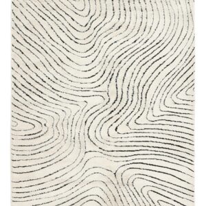 RugVista Chaima Teppich + Wohnraumteppich + Familiengröße + Wohnzimmerdekoration + Anti-Pilz-Trotz-Teppich + 140x200 cm