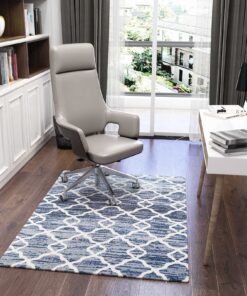 Luxus Bürostuhl Unterlage Santiago - Bodenschutzmatte für Hartholzböden, Home-Office Stuhlmatte 120x90cm, schützt Teppic