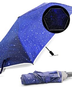 RoserRose Kinder Regenschirm Reflektierend Wasserdicht Belüftet Winddicht