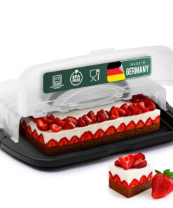 Novaliv Kuchen-Transportbox XL für Party-Box und Buffet-Tiertransport