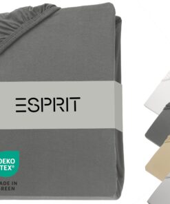 Esprit Bettlaken Baumwolle Jersey Spannbett Luxus Hotelqualität