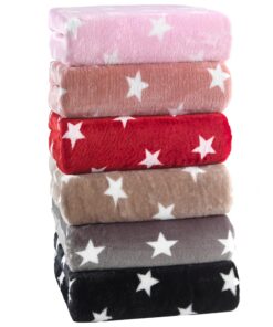 Warme Spannbettlaken aus Cashmere-Touch Stoff - ideal für den Winter - gemütlich und warm - Verschiedene Muster, Größen