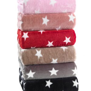 Warme Spannbettlaken aus Cashmere-Touch Stoff - ideal für den Winter - gemütlich und warm - Verschiedene Muster, Größen