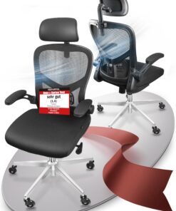 CLOUVOU SmartSeat Bürostuhl [TESTSIEGER] 100% individuell einstellbar | Büro Stuhl & Gaming Stuhl | Computerstuhl Home O