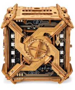 Tesla Puzzle Box - Elektronische Rätsel für Erwachsene - Brainteaser Geschenkbox - Spielzeug für'Escalatroom'fans - Box