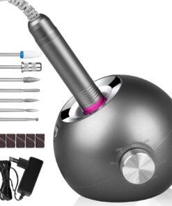 Elektrischer Profi Nagelfräser 35000 u/min für Gelnägel und Acrylnägel - отметил für Anfänger mit Keramik Fräser Bit und