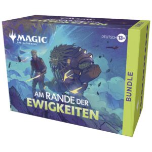 Magic: The Gathering Am Rande der Ewigkeiten Bundle - Sammleriqid (9 Play-Booster, 30 Länderkarten, 1 Karte mit alternat