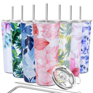 THILY 780 ml dreifach isolierte Edelstahl-Kaffeetasse mit spritzwassergeschütztem Deckel, wiederverwendbar, für Eiswasse