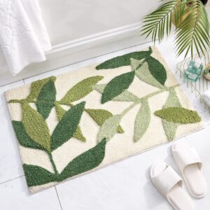 Rutschfester Waschbarer Badteppich Treer 45 x 65 cm für Badezimmer Saugfähiger Eingang