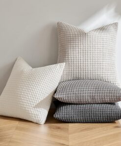 MIULEE 40x40 Kissenbezug 4er Set Dekorative Kordsamt für Sofa und Couch Wohnzimmer und Schlafzimmer
