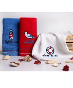 3er Pack Flauschige Handtücher - Für Hände und Gesicht - WC Gästehandtuch Set kleines Baumwollformat - Gästetücher 50x30