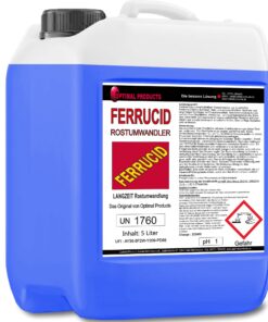 Optimal Products 5l Rostumwandler - Phosphatierwirkung und Rostschutz für alle Metalle - Sprühbar