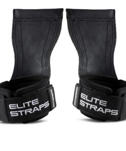 Fitgriff® Elite Straps |0 - Zughilfen mit Gummi-Pad - Krafttraining, Fitness, Gym - Lifting Straps - Bodybuilding für Fr