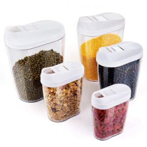 Czemo BPA-Frei Frischhaltedosen 5er-Set für Müsli/Cornflakes Vorratsdosen
